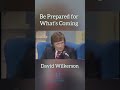 David Wilkerson Seien Sie Auf Das Vorbereitet Was Kommt Shorts