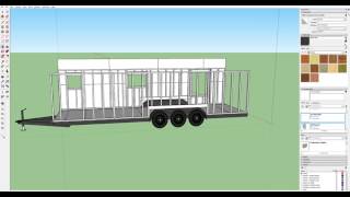 Part 4 of Designing a Tiny House in Sketchup