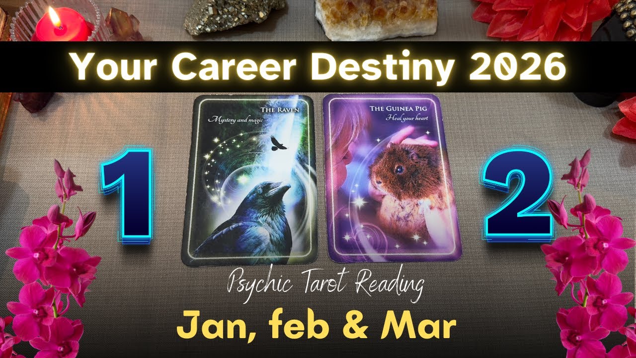 💼 Career Tarot Reading (Jan, Feb, Mar) 🔮 Job, Money & Success Guidance | Pick a Card
