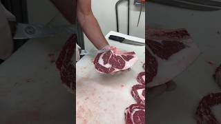 Beef Ribeye Steaks! 🥩 🔪 #shorts #beef #ribeye #steaks