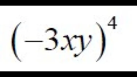 (-3xy)^4 , simplify