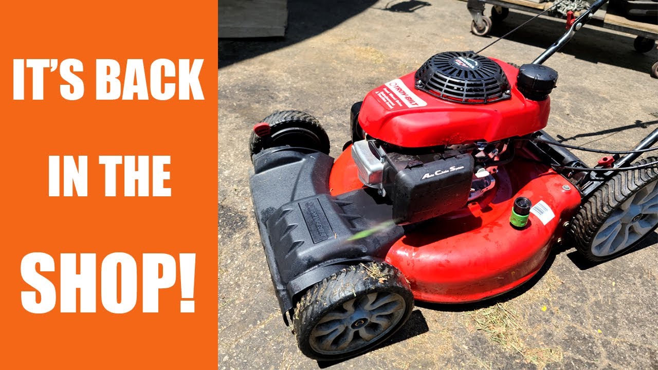 Lawnmower Serviced A Month Ago Why Is It Back In The Shop? YouTube