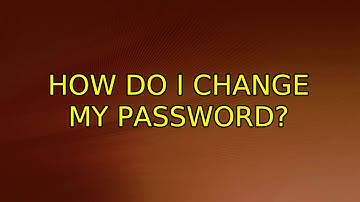Ubuntu: How do I change my password? (3 Solutions!!)