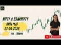 "Nifty &amp; Banknifty Market Analysis | Charts &amp; Levels Breakdown"
