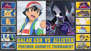 ASH K. vs ALLISTER | Pokémon Journeys Tournament | Pokémon Sword\&Shield Battle