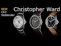 Introducing The Christopher Ward C63 Sealander Elite W/ Retractable Crown Automatic Field Watch GMT