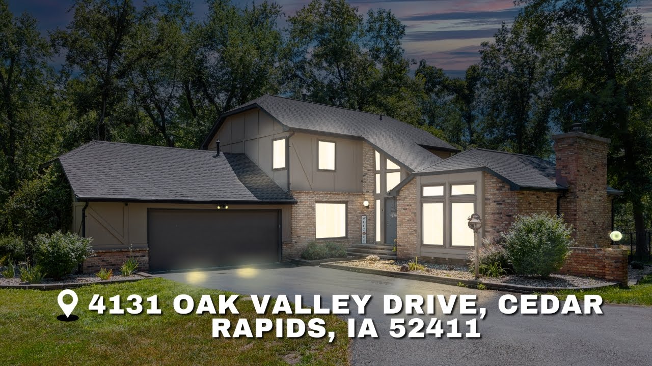 STUNNING 2-story home situated on a spacious 2.080-acre lot | Cedar Rapids Homes | Iowa Homes