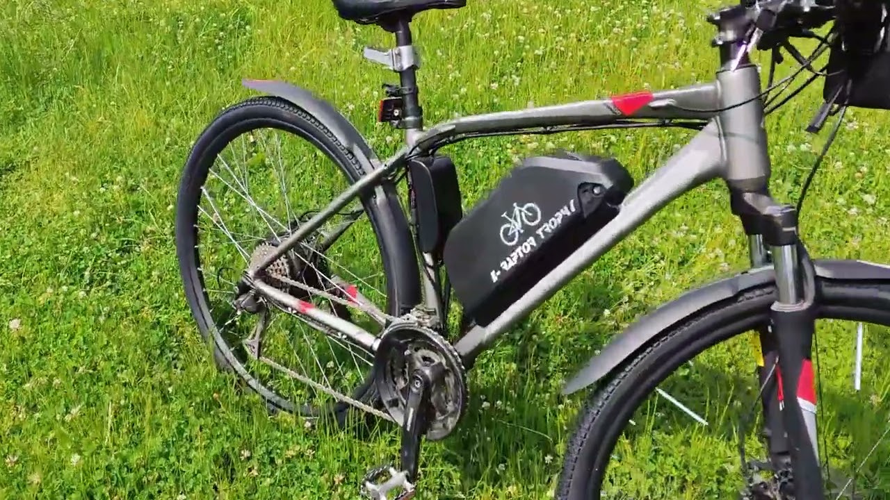 Konwersja roweru, bidonowa lekka 800 wat KROSS EVADO 4.0