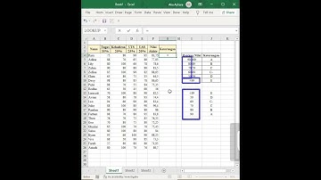 Input keterangan nilai dengan LOOKUP #excel #exceltips #tutorialexcel