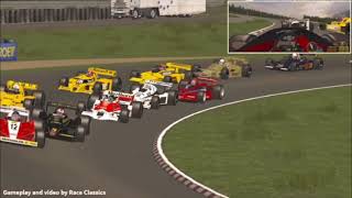 F1 1978 - rFactor - Niki Lauda's Brabham BT46B Dominates At Anderstorp, But Mistake Costs Win