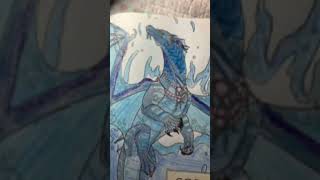 Welcome to my darkside #wings of fire# #coloring book#