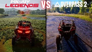 MX vs ATV Legends vs Overpass 2 | Graphics & Physics Comparison [4K]