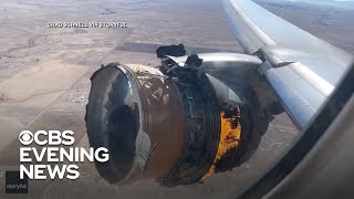 Engine explodes moments into United Airlines flight