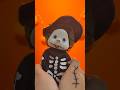 Spooky Monchhichi Vibes! 💀 Skeleton Season is HERE! 🎃 #Monchhichi #HalloweenVibes #Skeleton