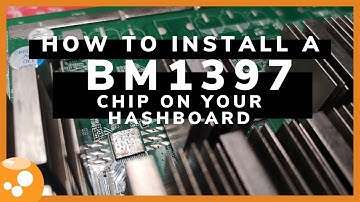 Antminer Repair: How to install a BM1397 chip on hashboard