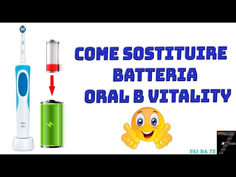 Come Sostituire Batteria Battery Replacement Oral B Vitality