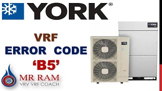 YORK VRF ALRAM CODE B5 (ENGLISH)