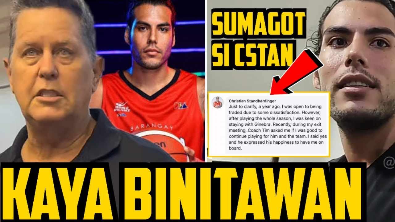 GINEBRA PALIWANAG BAKIT BINITAWAN SI CSTAN | STANDHARDINGER SUMAGOT ...