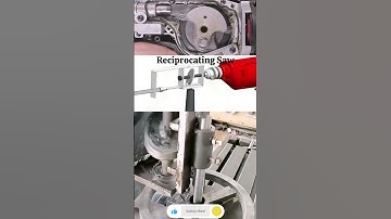 Types of Reciprocating Saw! Genius Mechanical Engineering Design #shorts