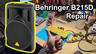 Step-by-Step Repair of Behringer B215D Active Speaker