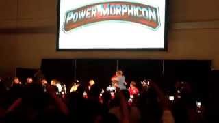 Austin St. John and geki surprise forever red #morphicon panel