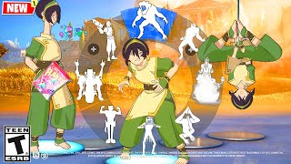 TOPH Fortnite x Avatar doing all Built-In Emotes and Funny Dances シ #avatar