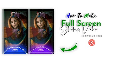 How To Edit #Trending Full Screen [Color Changing] WhatsApp Status Video In Kinemaster [Hindi]