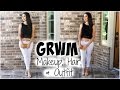 GRWM My Makeup, Hair, and Outfit! | Get Ready with Me!