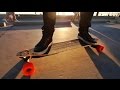 Skateboard Speed Record at the Beach