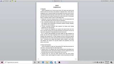 Penjelasan Ladder Diagram Aplikasi PLC Pada Eskalator Otomatis