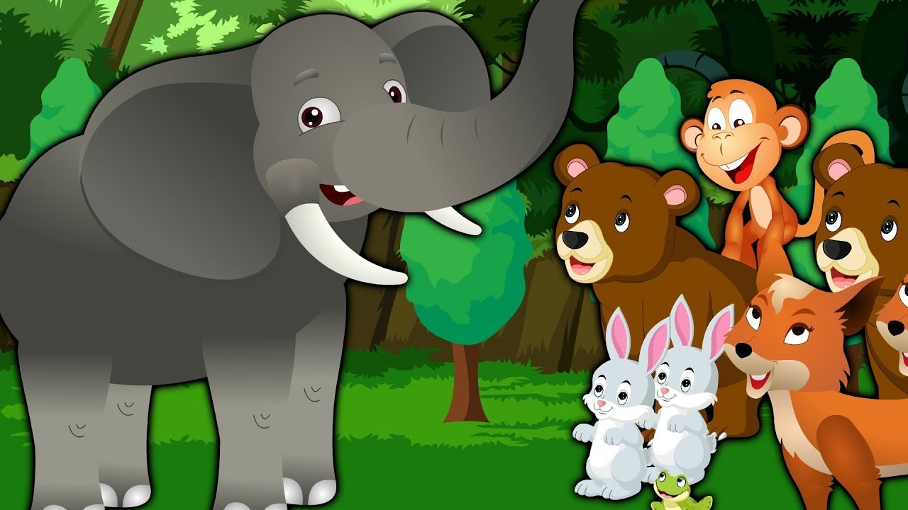 Elephant and Friends Story for Kids | Moral Story's for Children's in  English - YouTube
