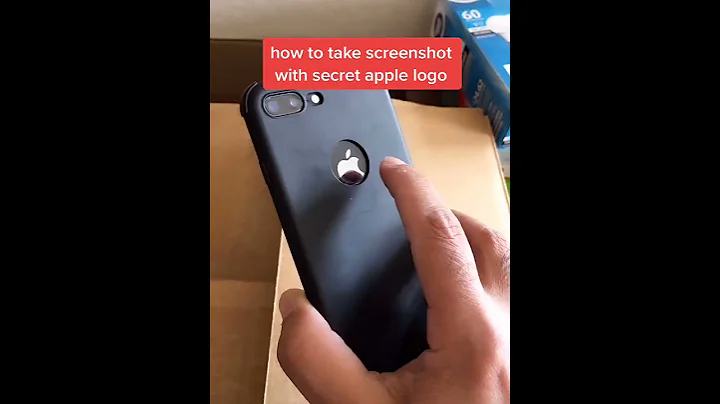iPhone Hacks | How to take screenshot with secret apple logo on iPhone. #shorts