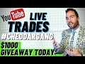 🚀[LIVE] GIVING AWAY $1000 TODAY | LIVE TRADING + Q&amp;A #CHEDDARGANG