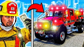 Trading $1 to Fire Truck in GTA 5!