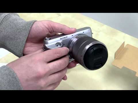 Sony NEX-F3 Unboxing