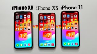 iOS 17 🔥- iPhone 11 vs XS vs XR Speed Test in 2023 | SURPRISING! (HINDI)