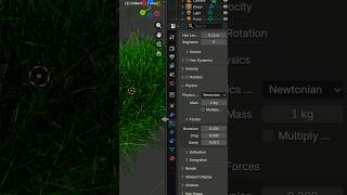 Creating Grass is a TRAP! 🛑 Do this! #3d #creativeblender #blender #tutorial #blender3d
