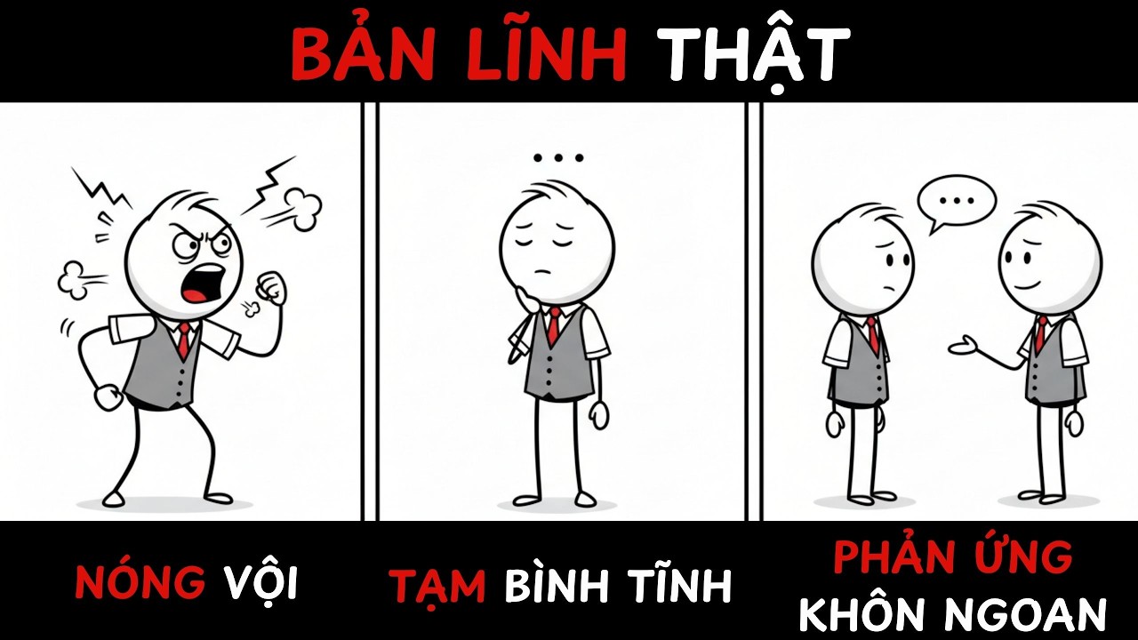 Không Phản Ứng Ngay - Cũng Là Một Loại Bản Lĩnh
