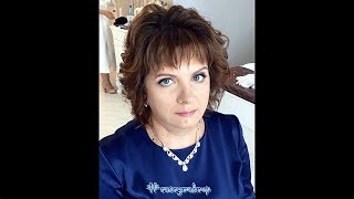 Ксения Саватеева. Лифтинг-макияж и укладка для мамы невесты