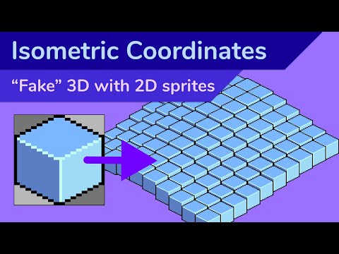 How Isometric Coordinates Work in 2D games