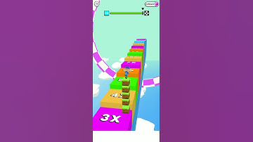 Cube Surfer! (IOS/Android) Gameplay Walkthrough All Levels Eps 118 #Shorts