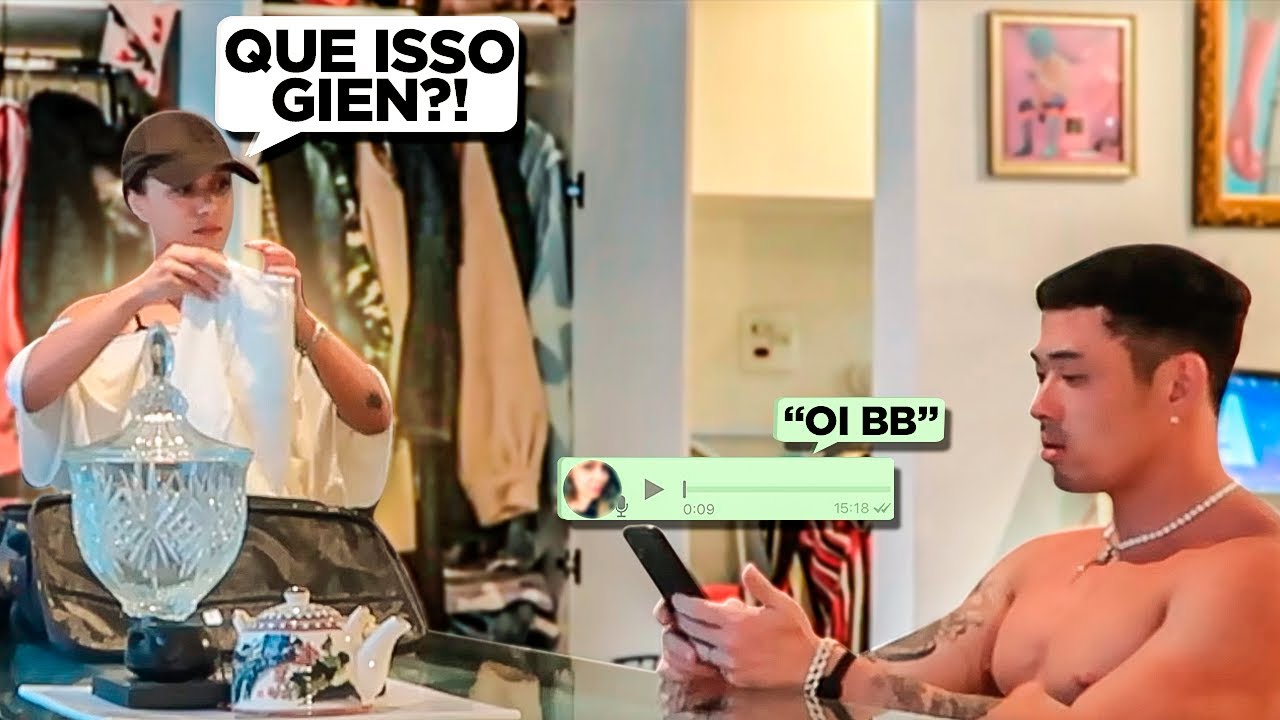 A LIVIA ESCUTOU OUTRA ME MANDANDO AUDIO