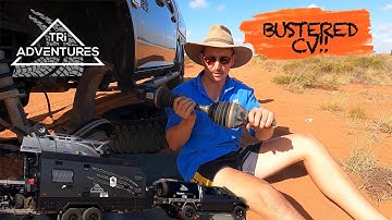 2020 Ram 1500 DS CV change out in the bush.