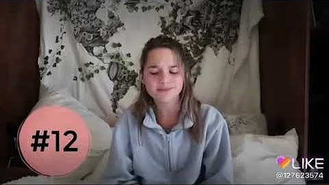 Annie Leblanc talking about Caleb on her video