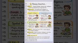 Reason- Assertion Short 💉 Notes 📑