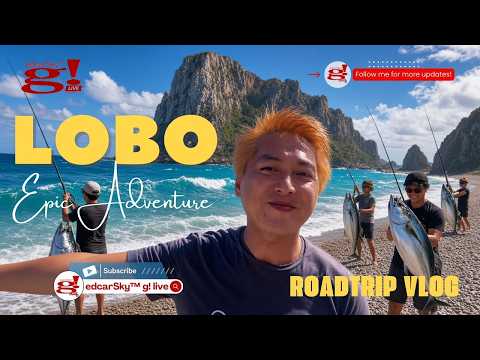 Lobo Beach Relaxing Vibes: Ocean Waves Roadtrip!