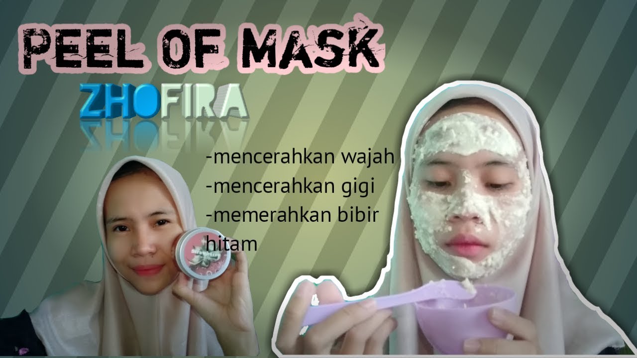 Review Masker Zhofira Anthospira Brightening Zhomask Vina Hapriana Youtube