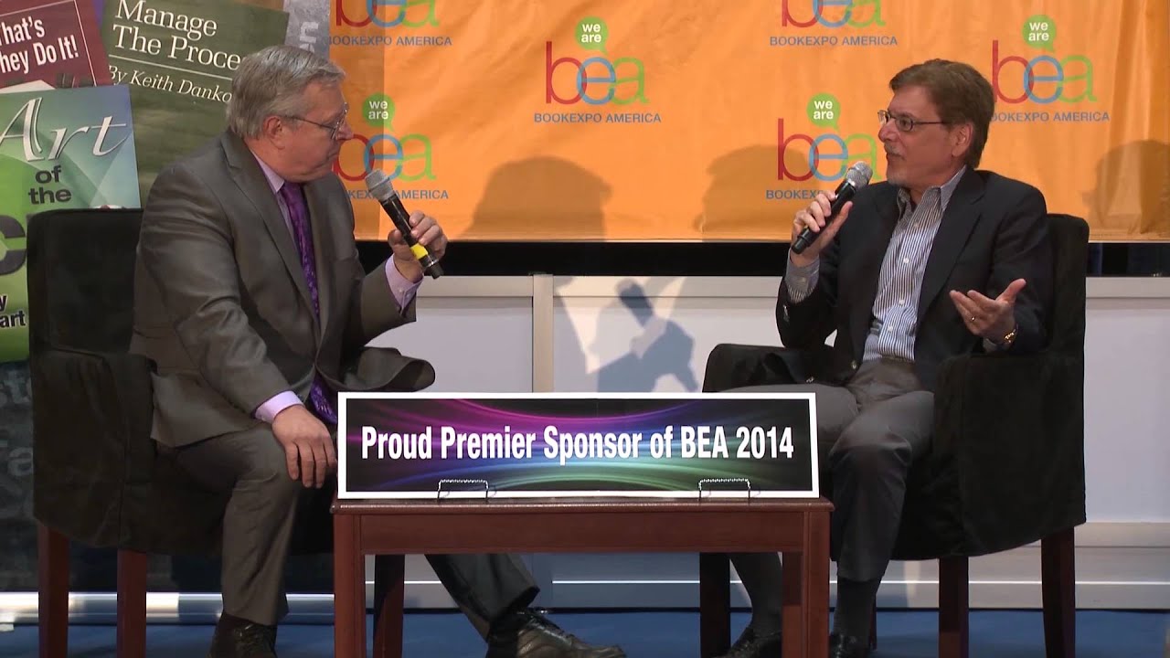 Bart Jackson of Prometheus Publishing with John Sarno of EANJ at BEA
