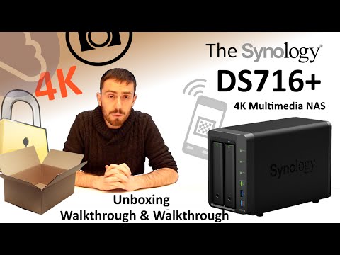 The Synology DS716+ NAS Unboxing, Walkthrough and Talkthrough from SPAN.COM