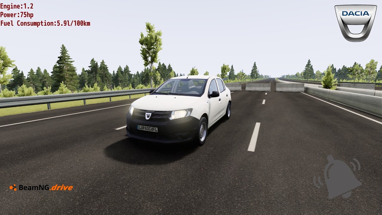 BeamNG Drive- Dacia Logan II